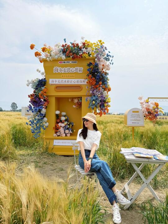 海尔严远、这个麦田有点东西🌾
