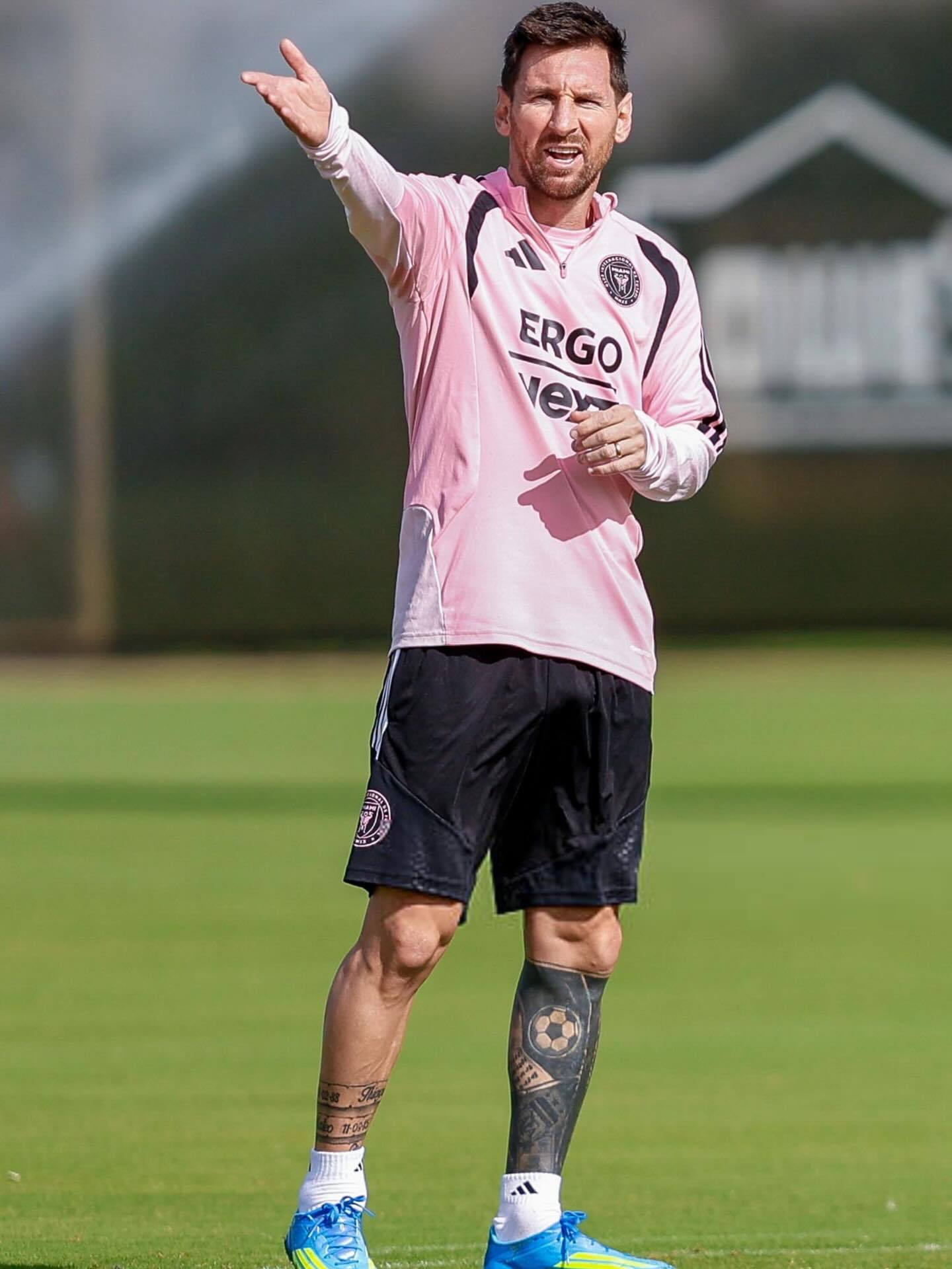 训练梅梅西迈阿密国际vs纽约红牛