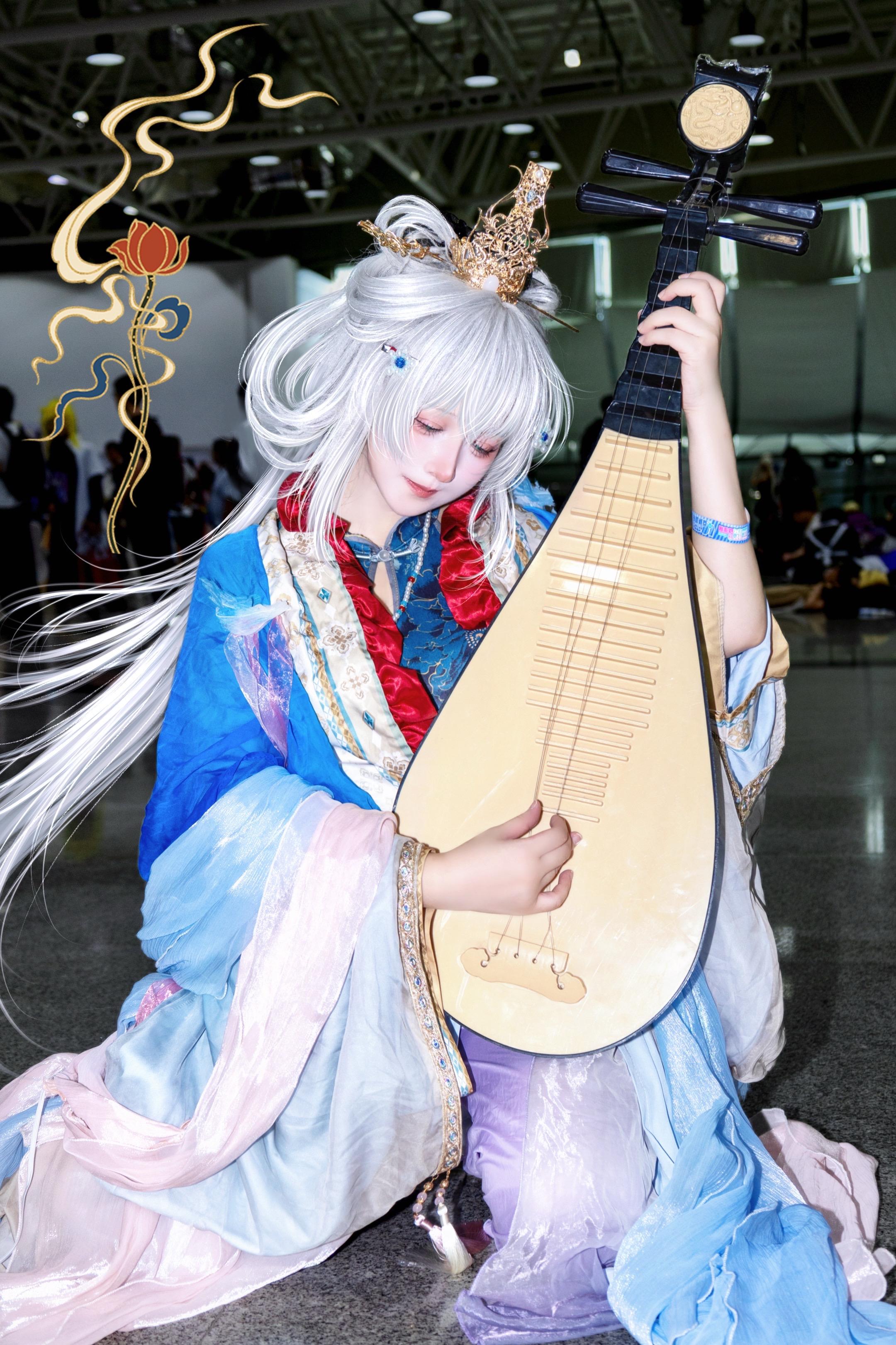 歌行国风季·乐鸣东方小洛。📷：  赛博头发：阿咩儿子