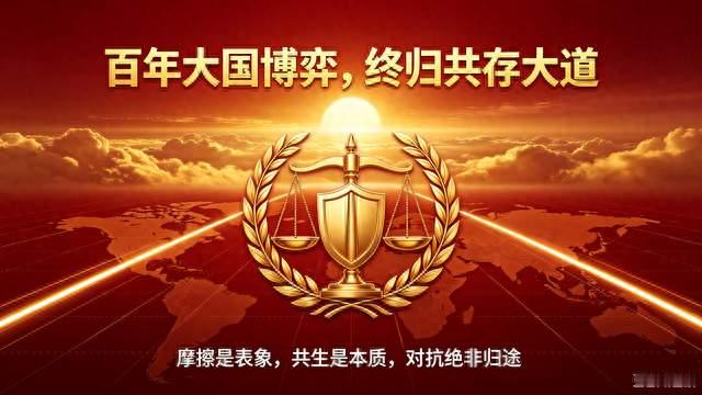 看懂中美终极格局：是对抗摩擦，更是共生共存