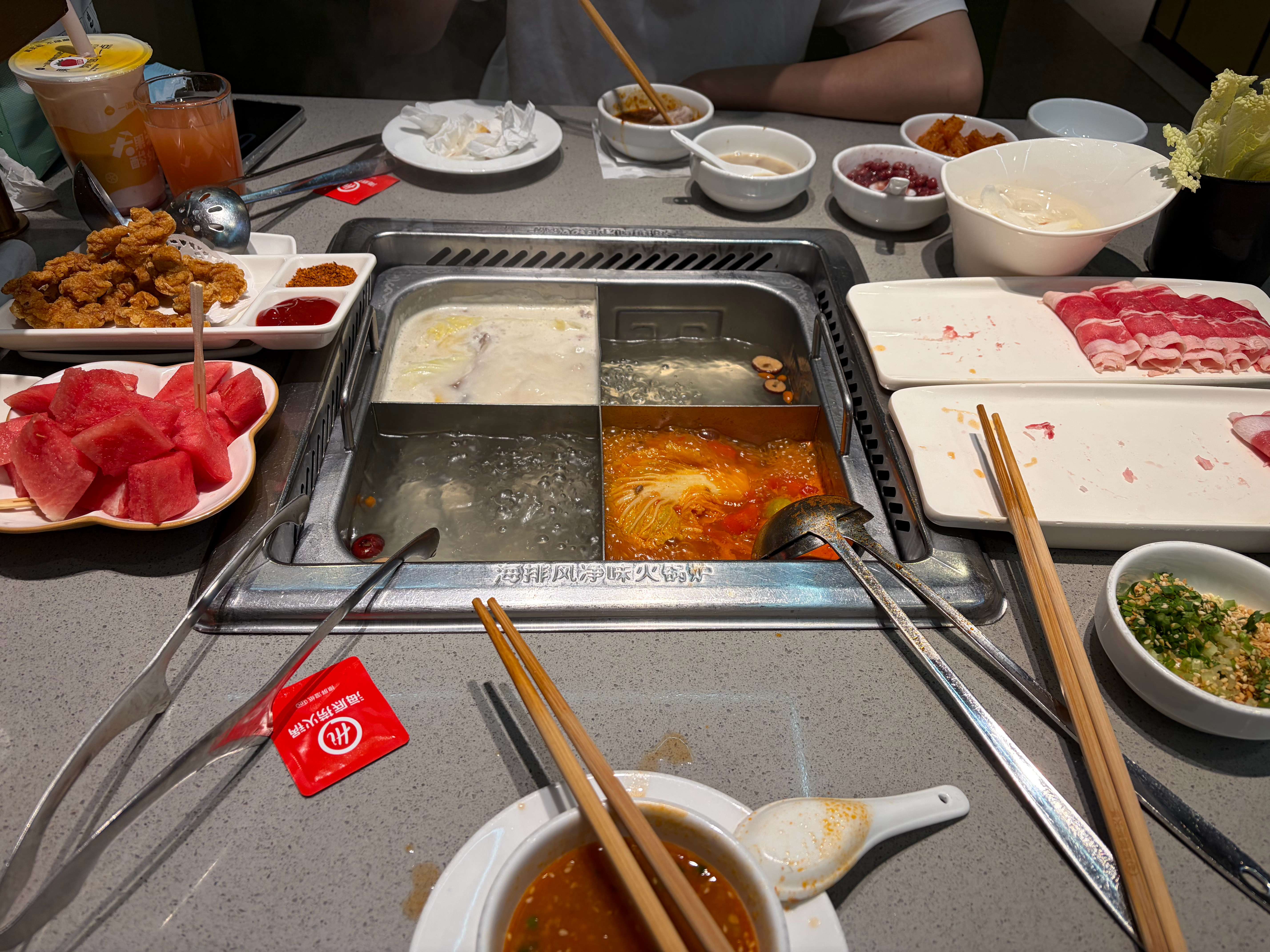 明天就得吃流食了
