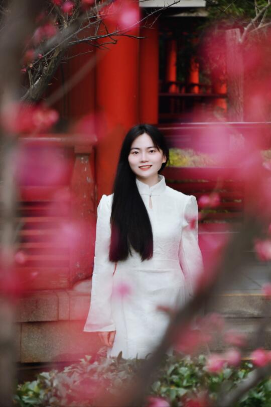 南昌拍照🌸滕王阁北园的梅花太美了！