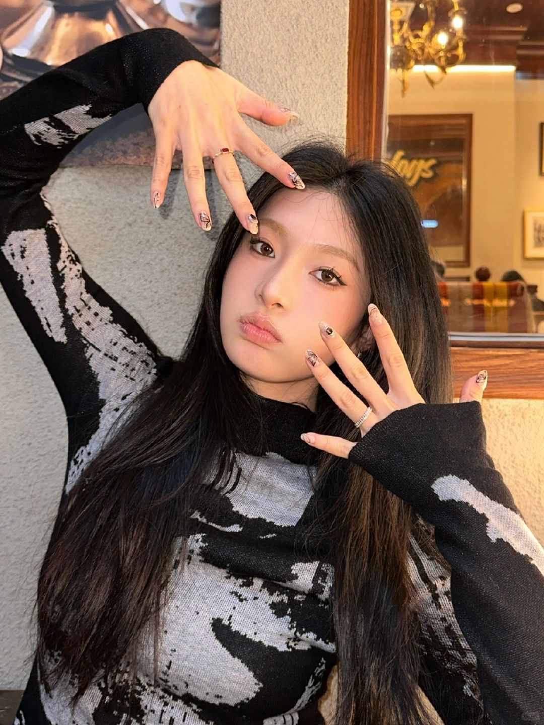 你怎么知道我做了超美的🦋蝴蝶美甲！