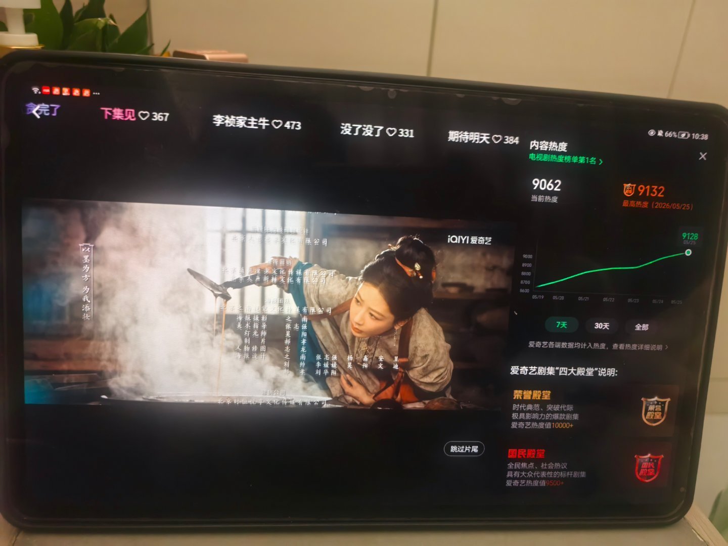 家业今晚热度9132 宝子们继续努力 多多安利点赞 