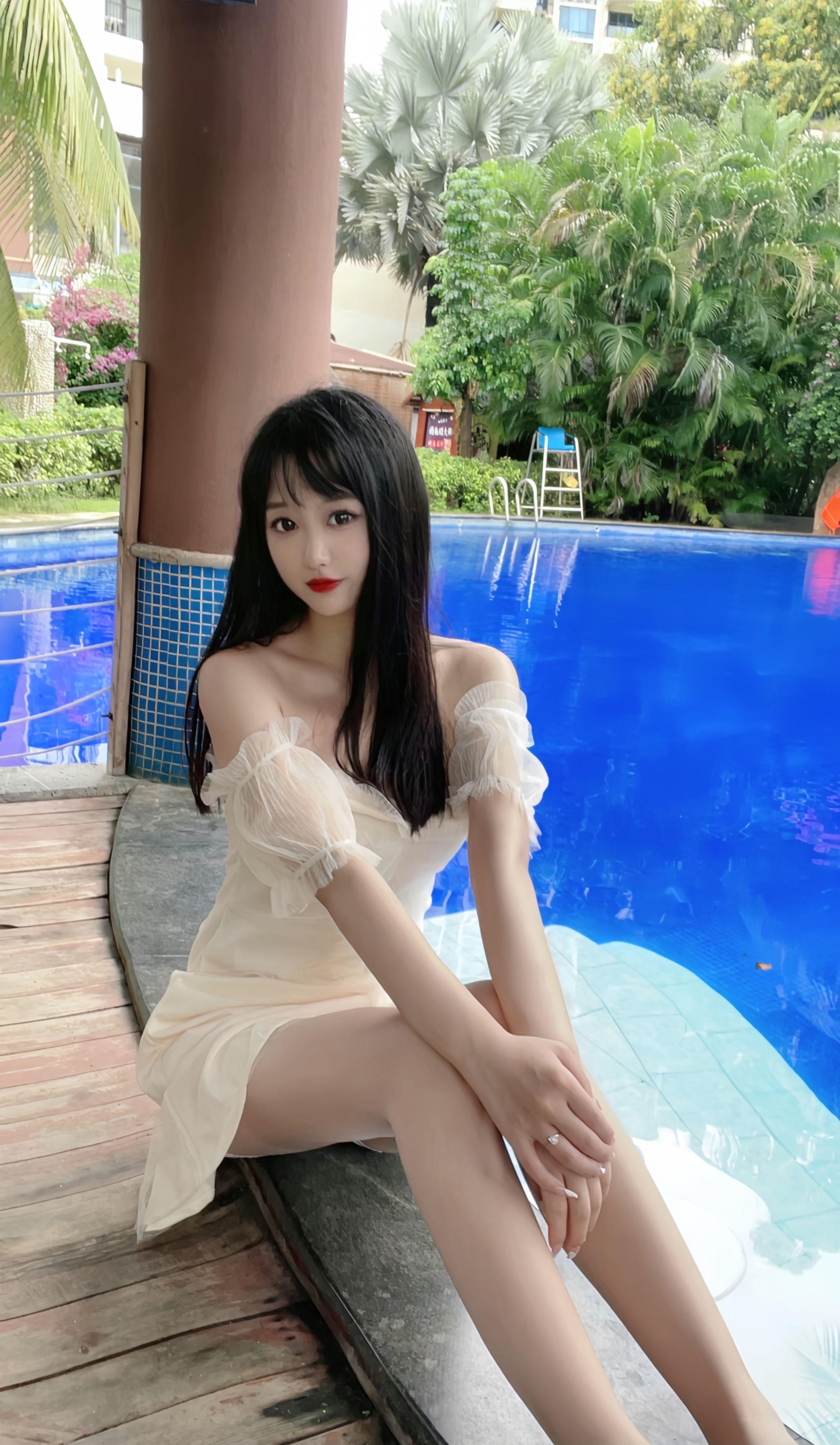 清纯甜美 清纯女神 是你的理想女朋友吗 大长腿小蛮腰