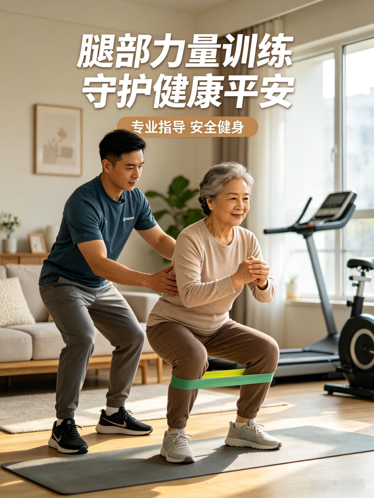 练肌肉不是爱美，是中老年人的保命工程，远离摔倒骨折

不少家人总觉得，中老年人摔