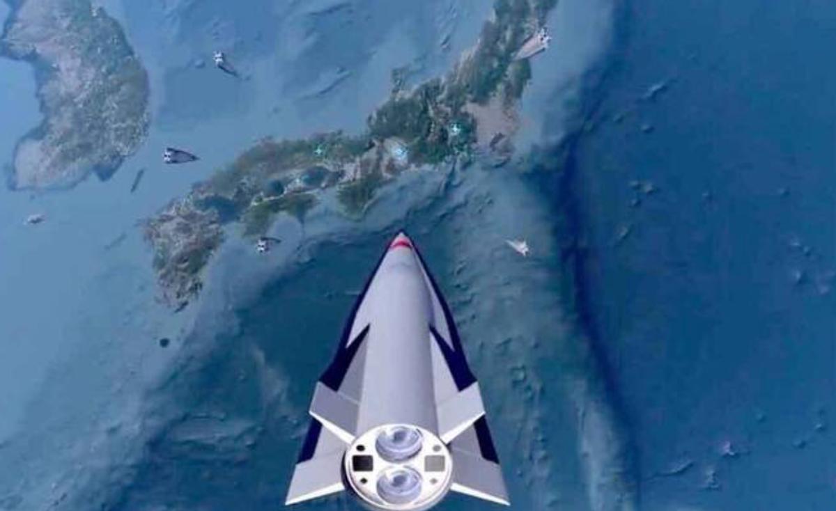 【中国高超音速导弹锁定日本和美军航母】

中日关系近期因台海议题急剧降温，就在高