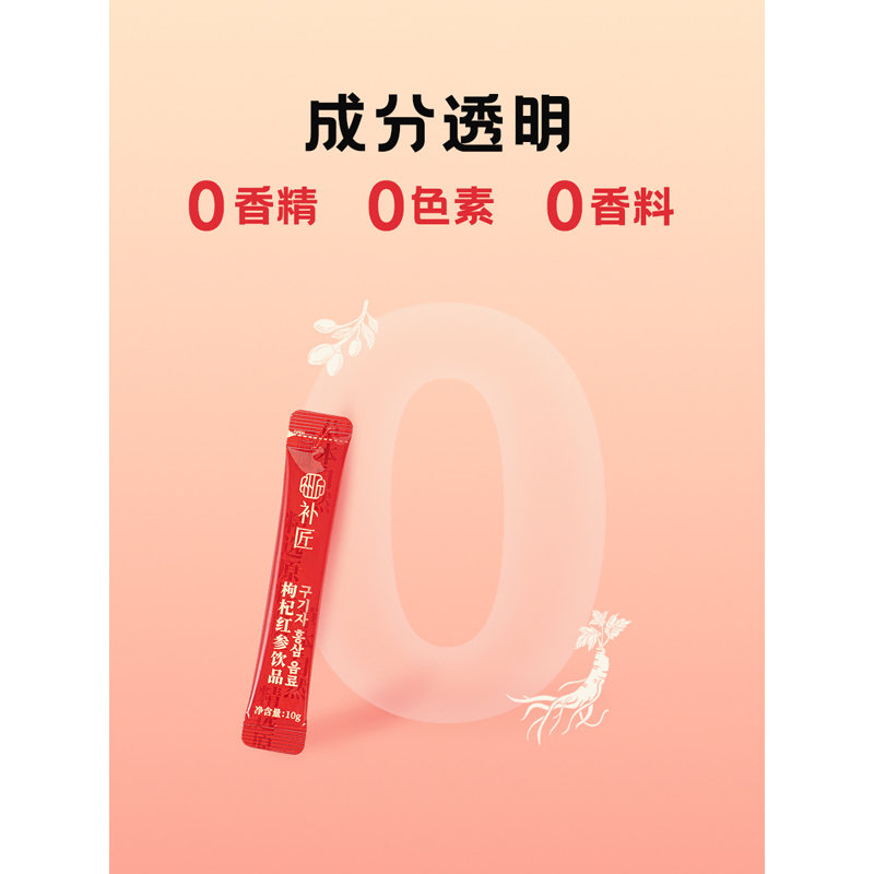 #这个好物闭眼入#捡大漏了❗️【红参枸杞饮礼盒】官庄同厂出品 ✅精选5年参、皂苷