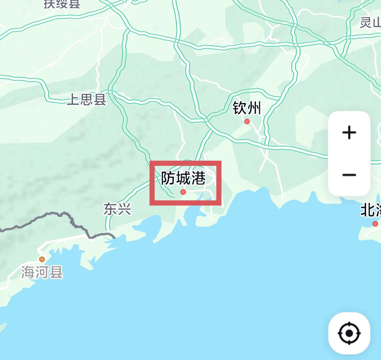 防城港应该是全国人口密度最低的沿海城市了吧？防城港面积5955平方公里，常住人口