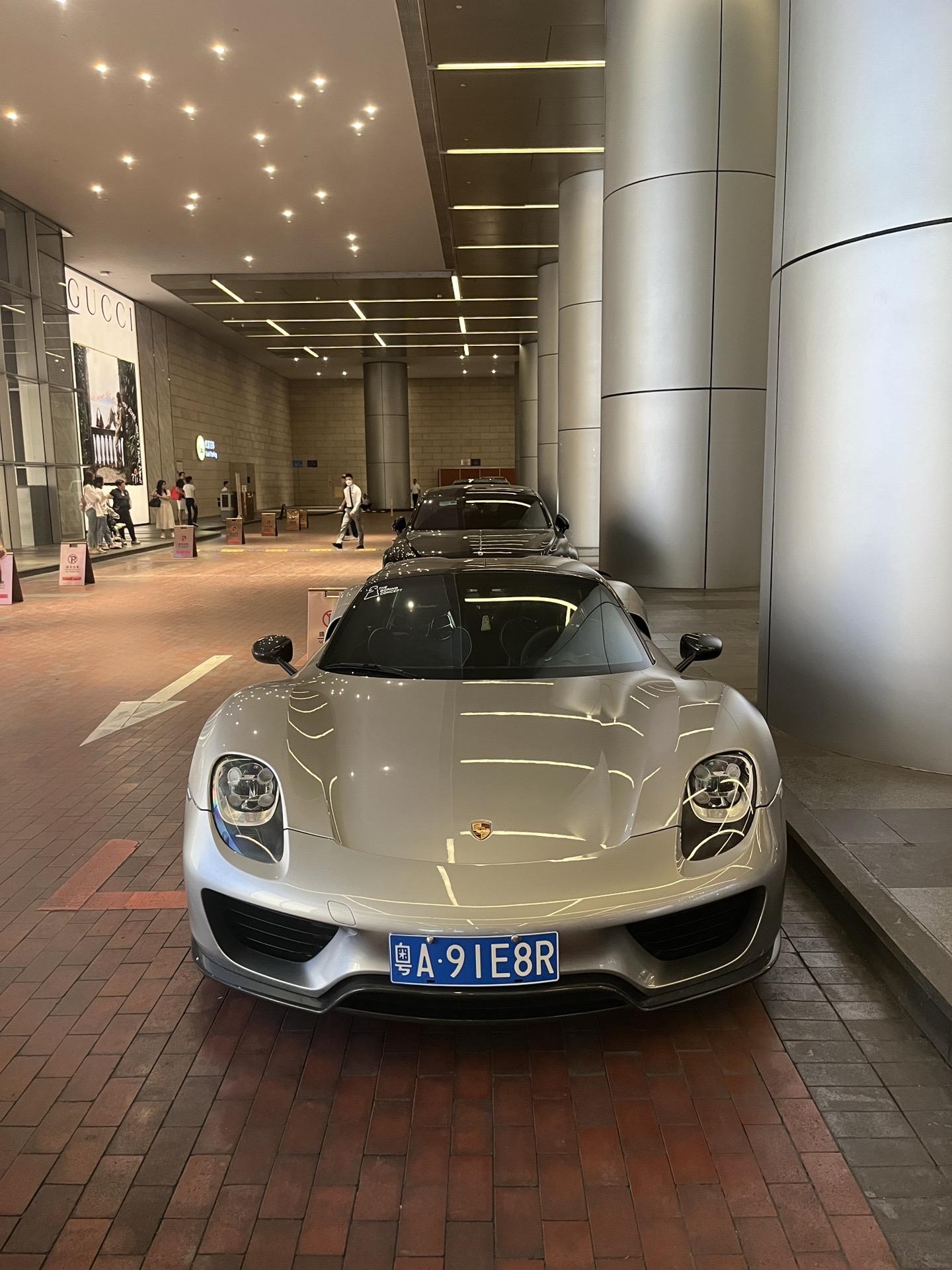 一台不常露面的weissach组件918spyder