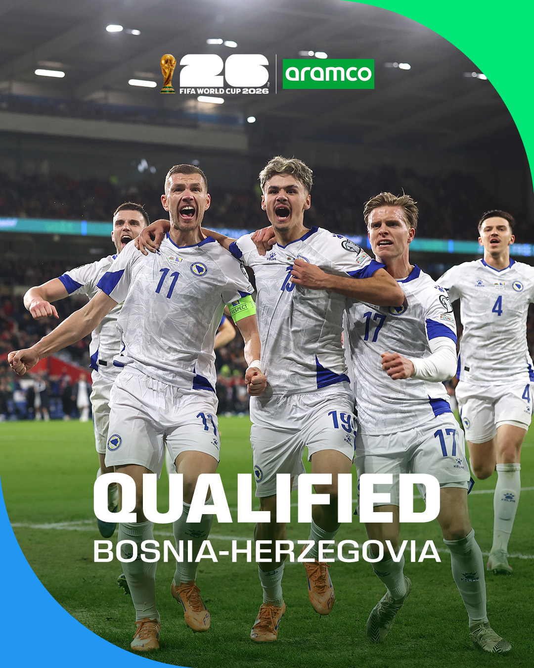 意大利连续三届无缘世界杯波黑淘汰意大利 波黑上一次、也是唯一一次晋级世界杯是在2