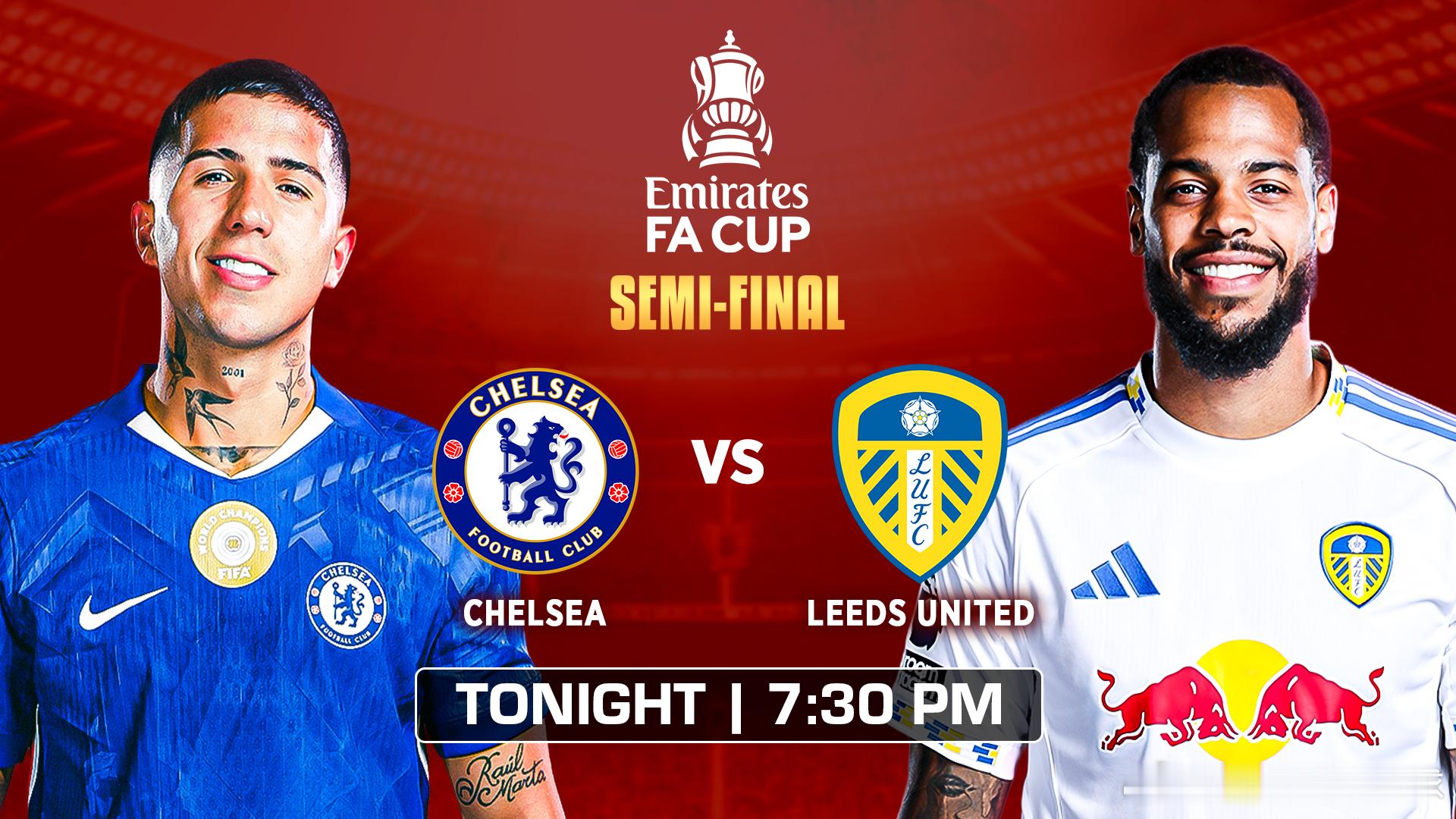 切尔西 VS 利兹联切尔西本赛季的表现可谓跌宕起伏，从赛季初的争冠热门一路滑落，