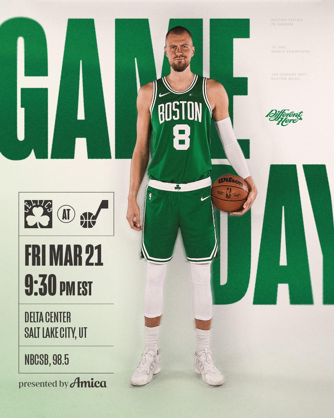 凯尔特人国度 GAME DAY ! LET‘S GO CELTICS ☘️ 🏀