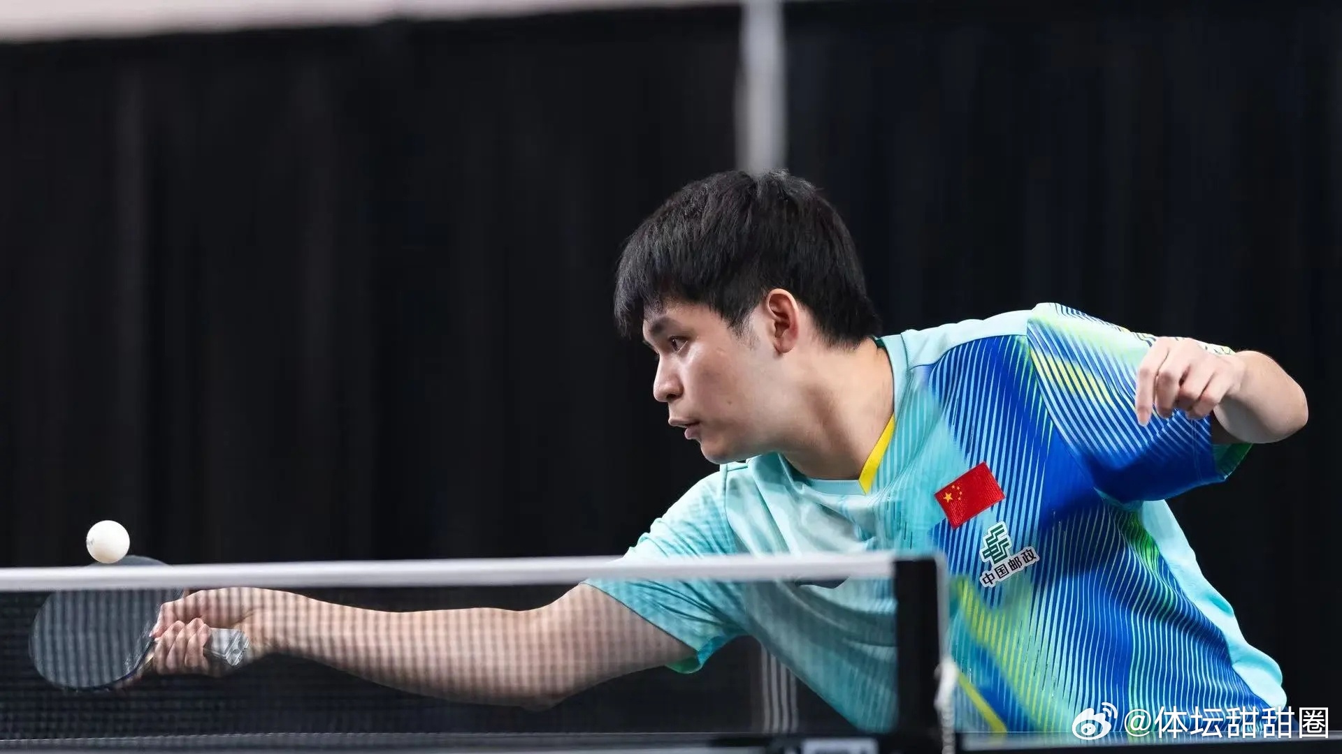 林诗栋3比0贾哈 WTT欧洲大满贯瑞典站男单1/16，林诗栋3-0(11-7、1