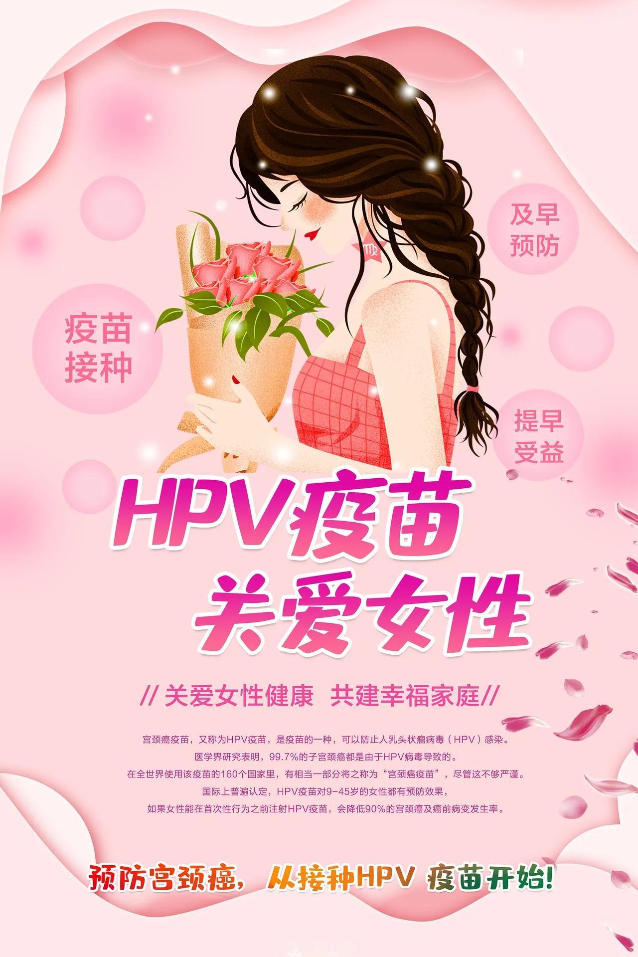 就在昨天，中国国家卫健委icon宣布，将HPV疫苗icon纳入国家免疫规划。
这