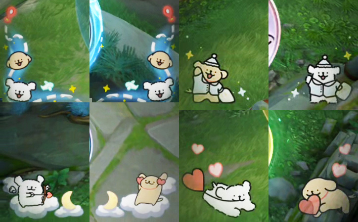 线条小狗的皮肤好可爱~真是受不了限时两个字。王者荣耀 王者荣耀 王者周瑜小乔线条