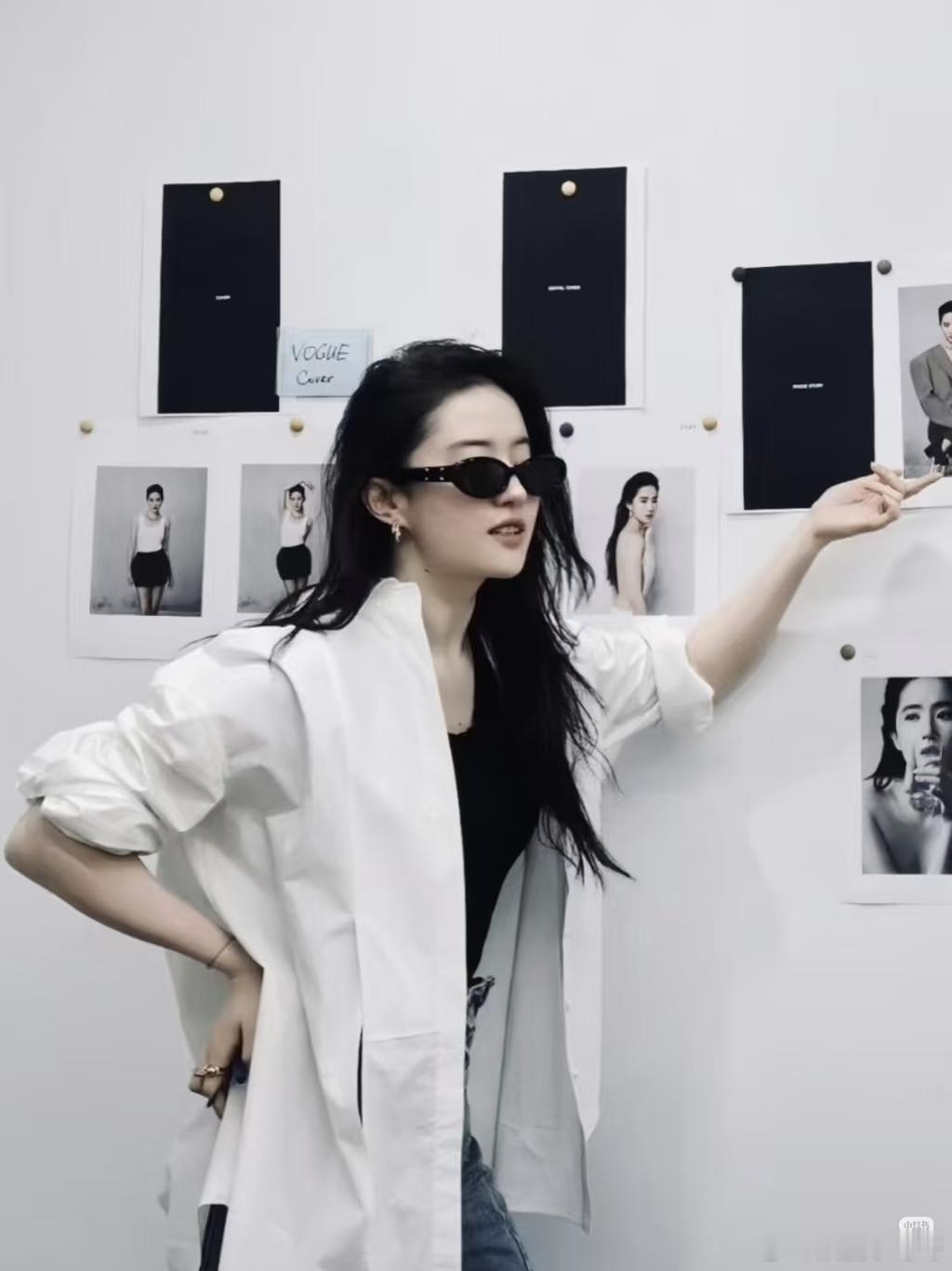 刘亦菲真的美出天际