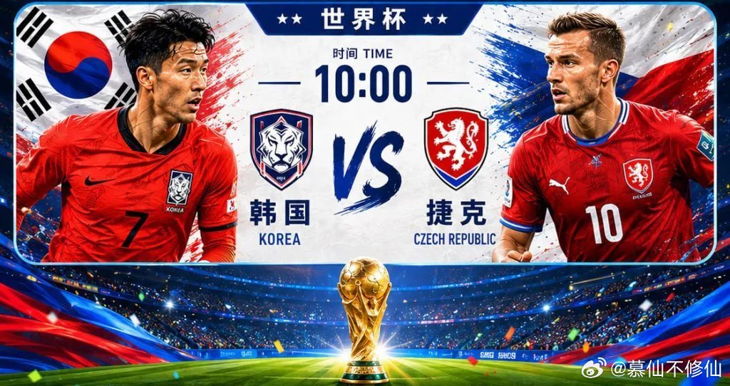 韩国捷克谁更强北京时间6月12日10点，世界杯A组首轮韩国对阵捷克，风格截然不同