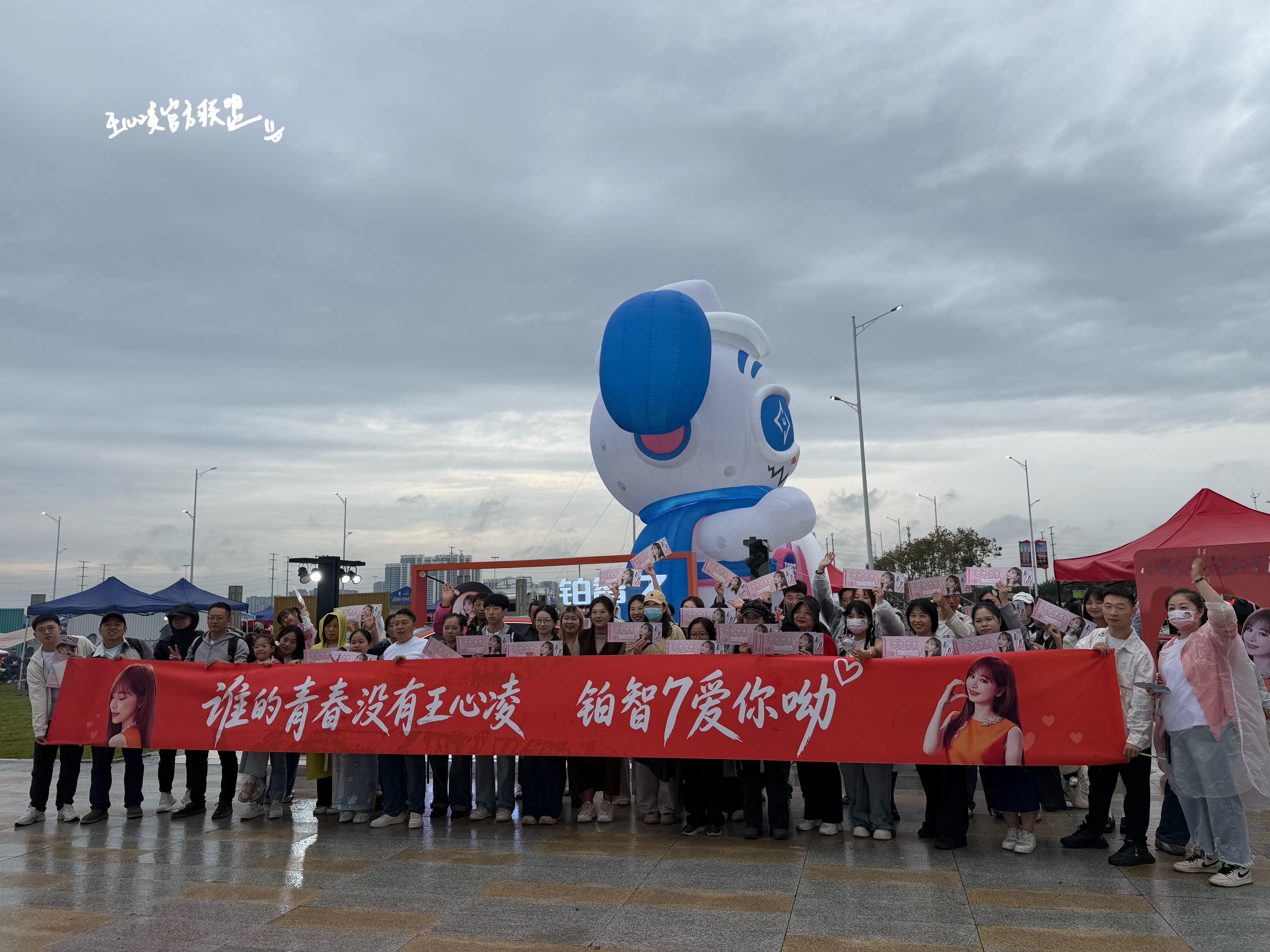 王心凌[超话]  【襄阳应援】感谢丰田铂智7的支持，感谢襄阳凌宝们的热情，预祝姐