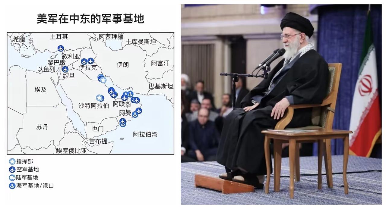 ✨美国打伊朗纯属自找倒霉✨

🐼 当年第一次海湾战争时期，美国调集了50万大军