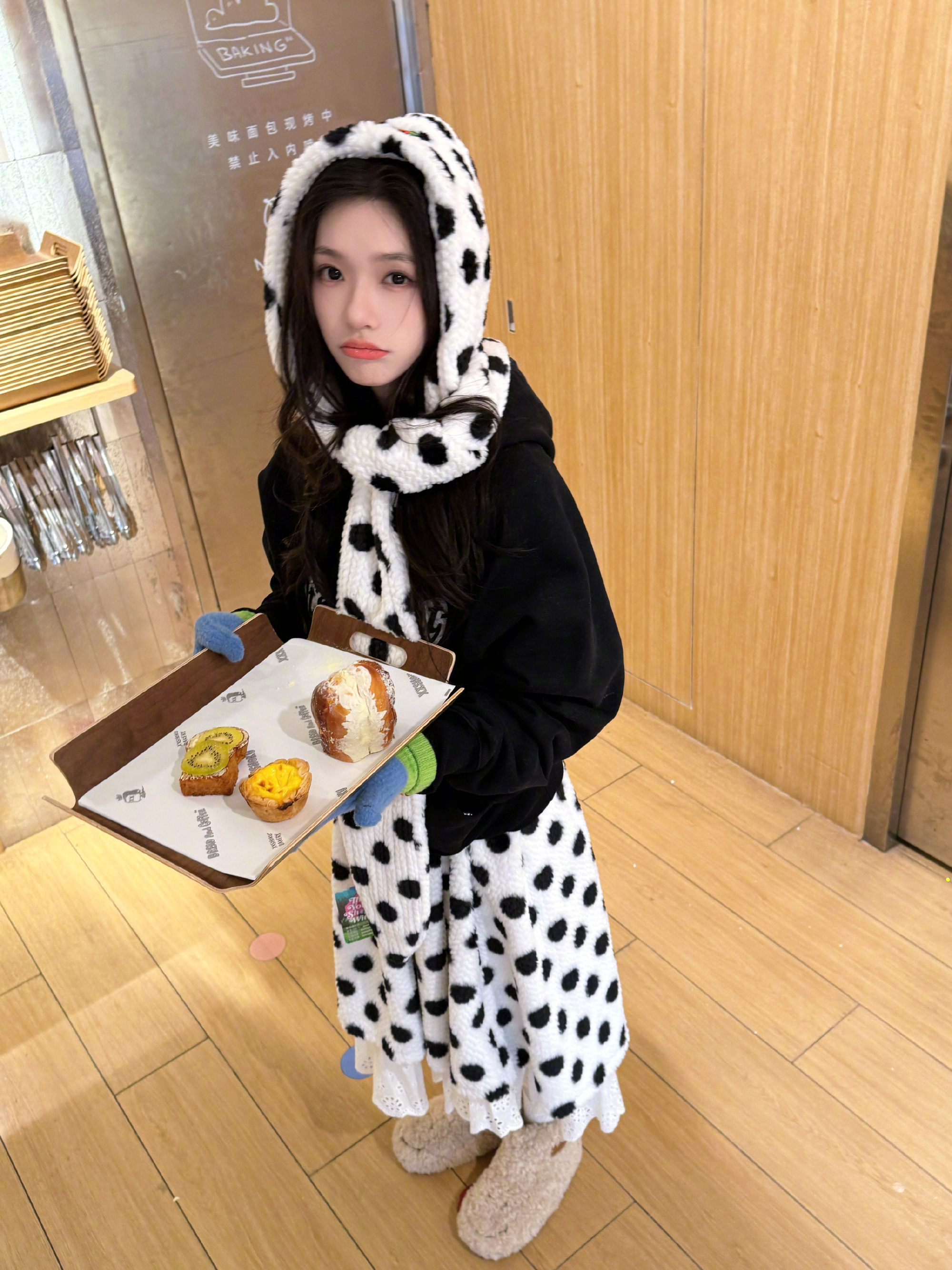 这张什么角度 给林允拍成玉米五了（好萌吧