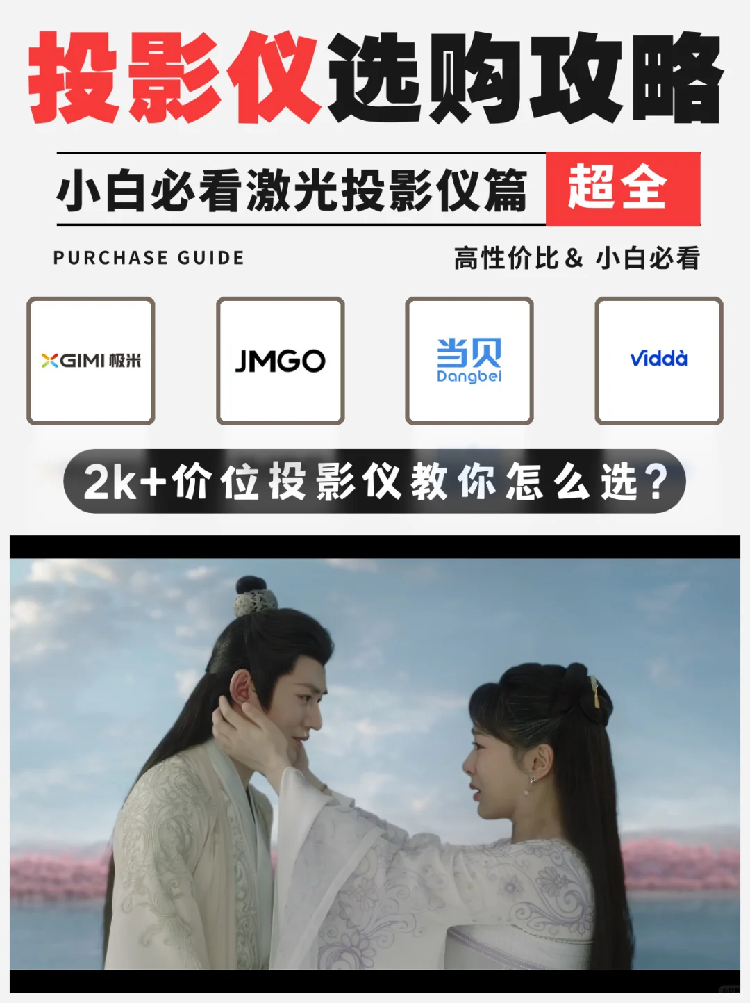 2k+投影仪省💰攻略｜附2024年高性价比推荐❗️