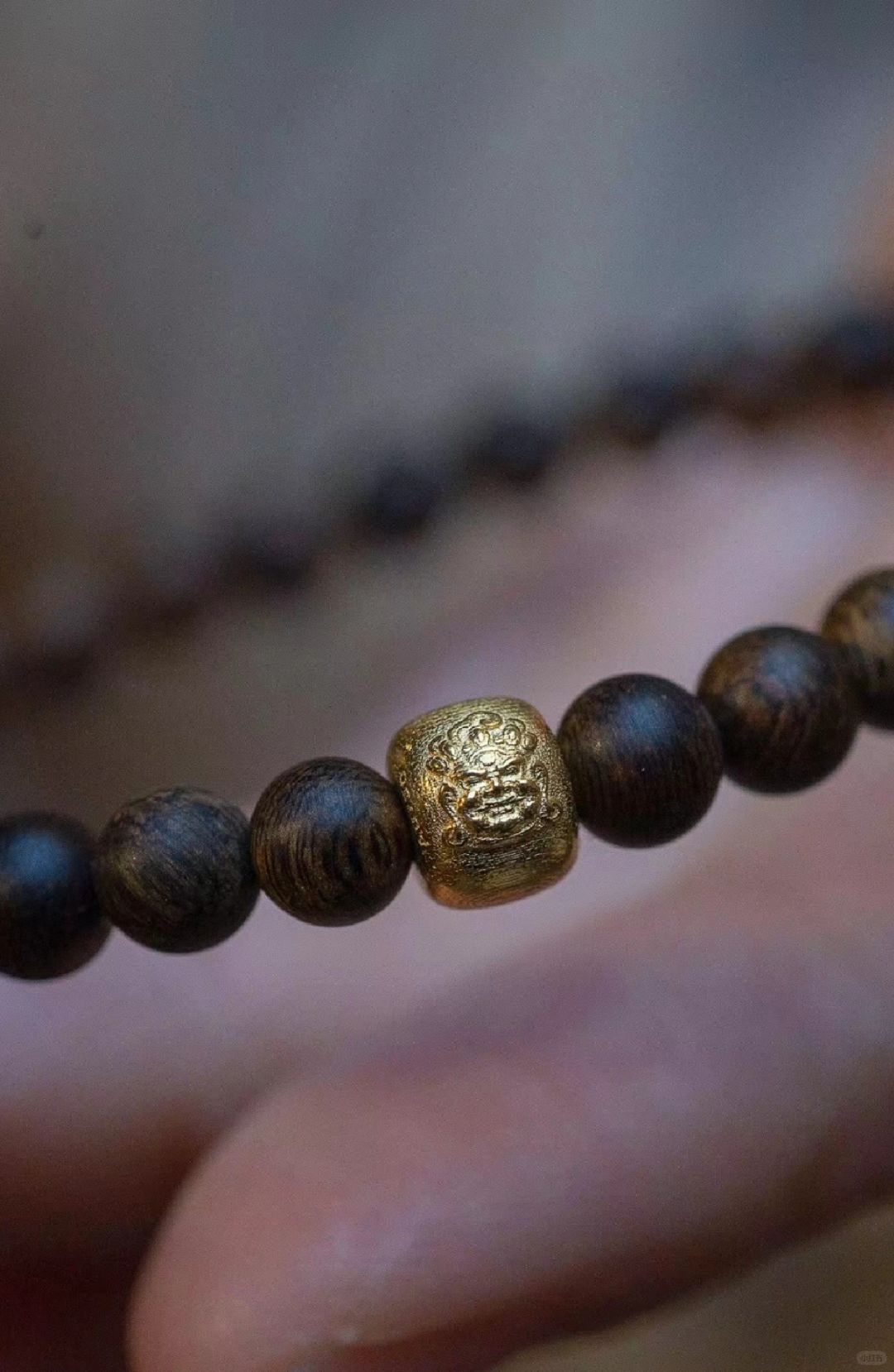 沉香搭配金珠＂黄财神＂❤️传统经典·耐看