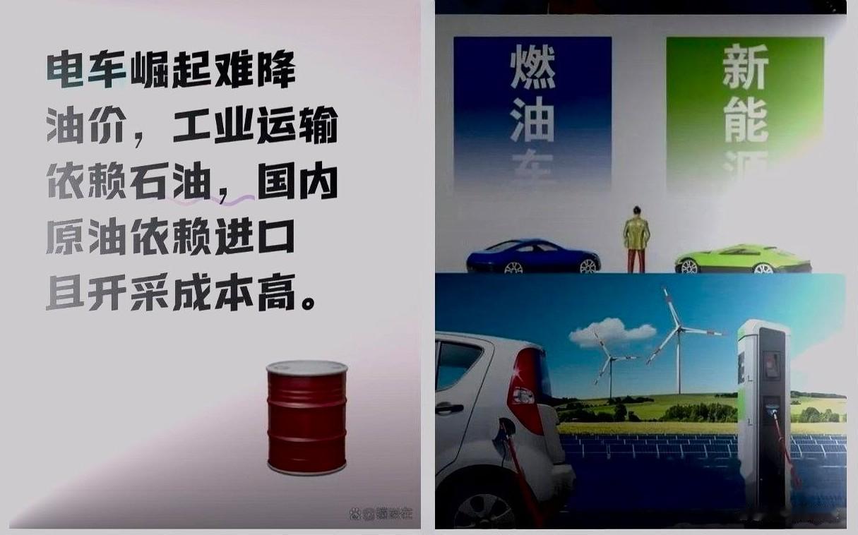 既使大家都买电车了，国内的油价也不可能下降多少，一个是受国际油价的影响，第二个就