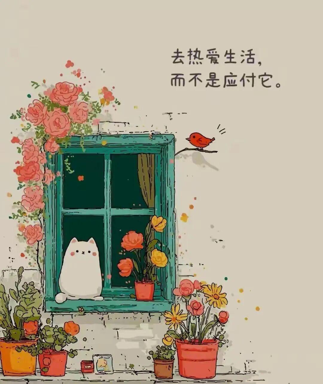 去热爱生活，而不是应付它…