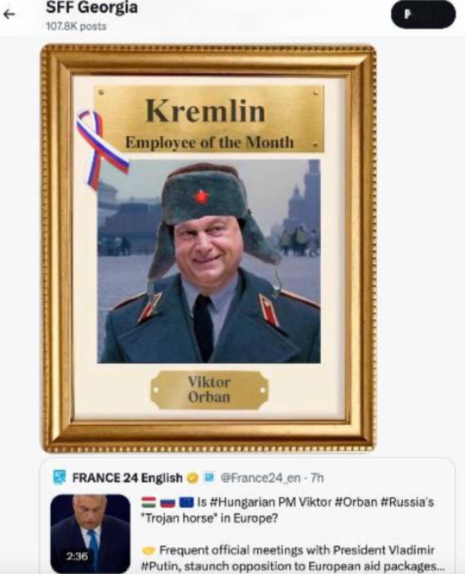 【匈牙利大选前夕，关于维克托・欧尔班的迷因在网上疯传】其中许多嘲笑现任总理与俄罗