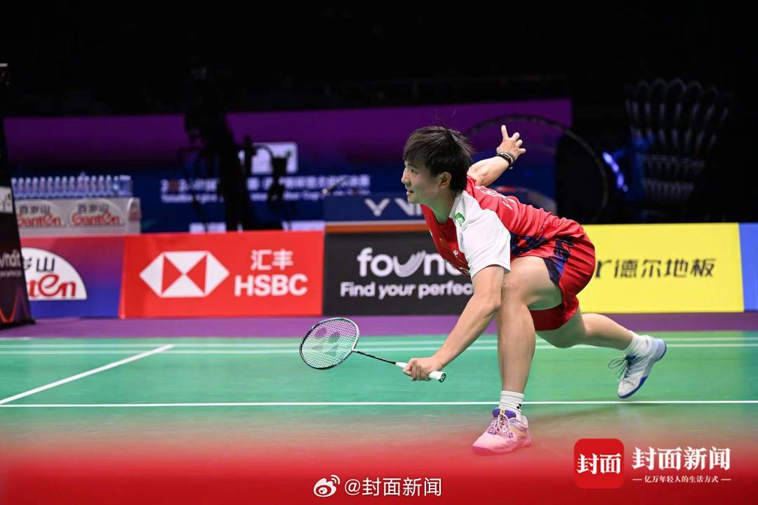 【祝贺！#2024尤伯杯中国队夺冠#[威武]】#2024汤尤杯今日决赛#，由陈雨