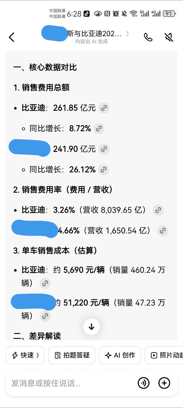 网友发的AI结果，不知道数据的真实性如何。 