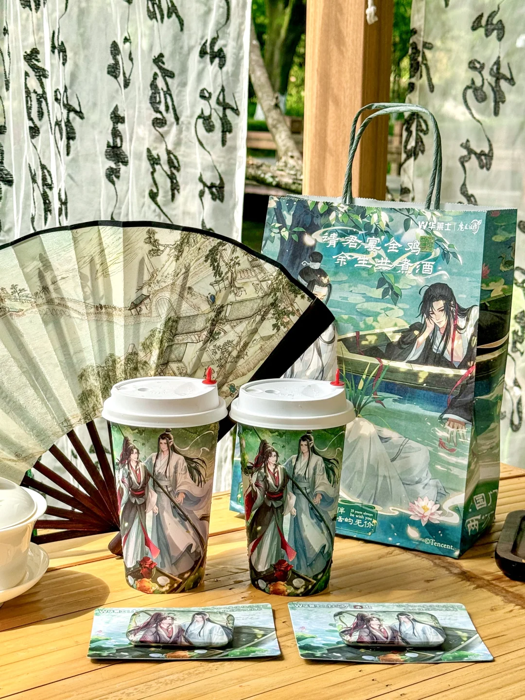 华莱士✖魔道祖师！第一波周边已经杀疯了！