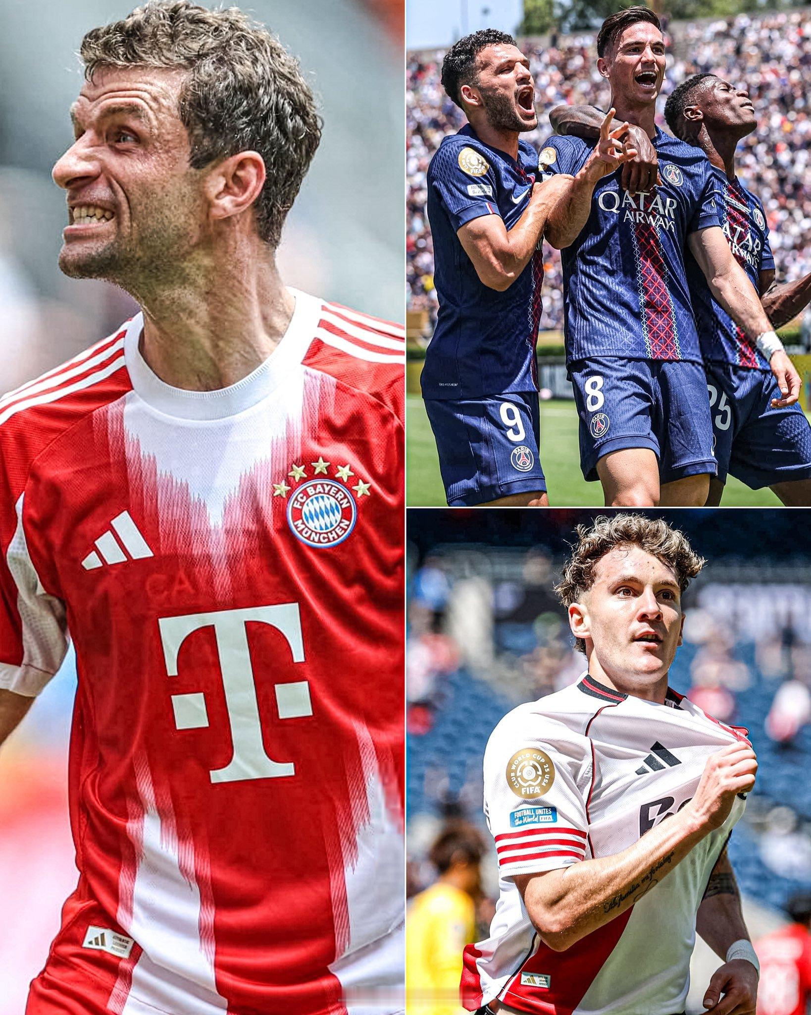 😮‍💨⚽️ 2025年世俱杯首轮迄今进球数达到或超过3个的球队：🇩🇪 拜