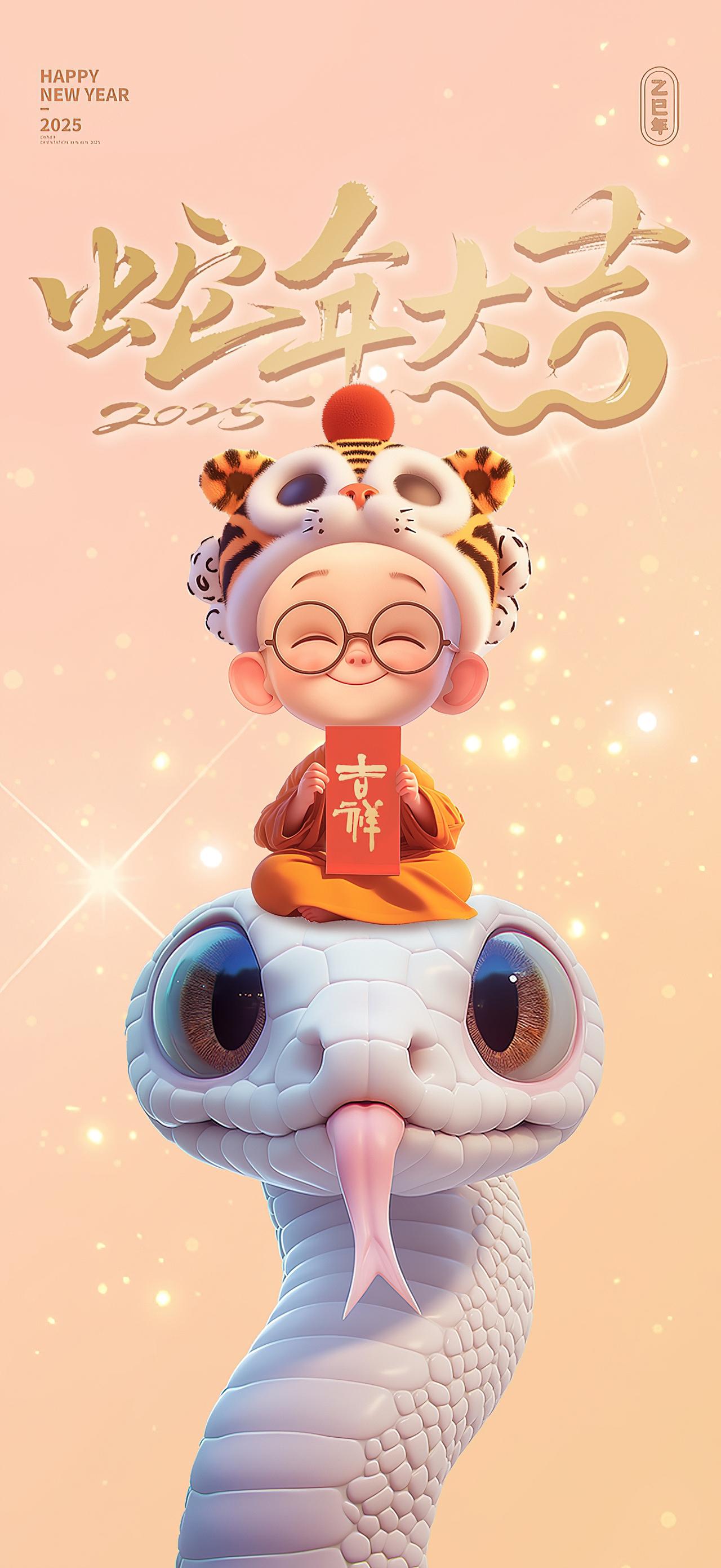 大年初一 来祈福了嘛