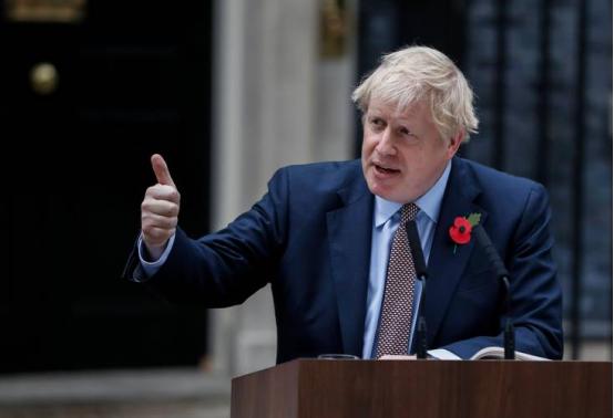英国前首相鲍里斯·约翰逊20日在一档电视节目中表示：“我希望英国新首相安迪·伯纳