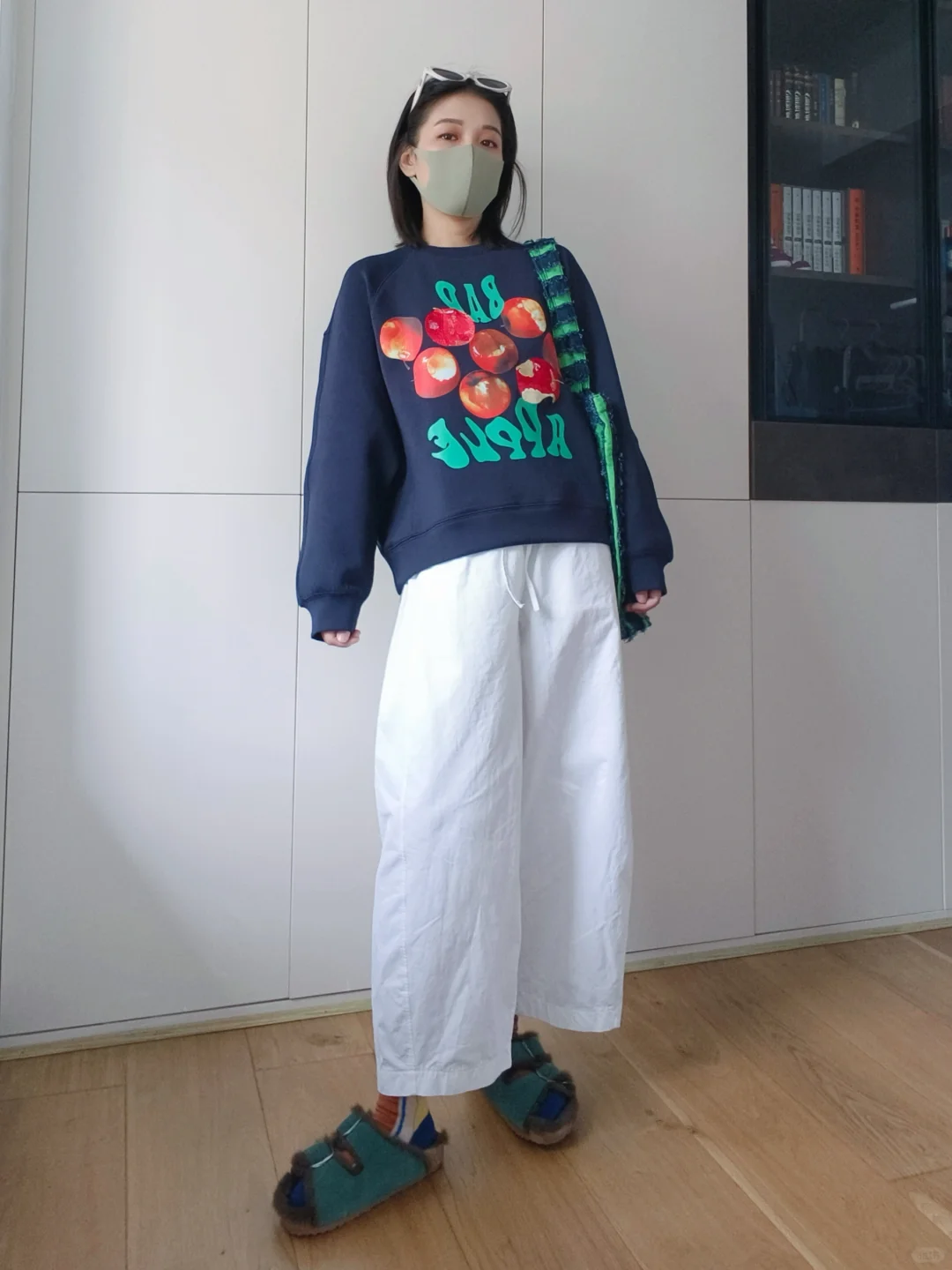 🍎红蓝撞色