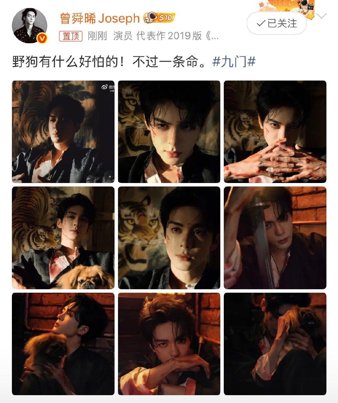 曾舜晞野狗有什么好怕的曾舜晞不过一条命 曾舜晞：野狗有什么好怕的！不过一条命，吴