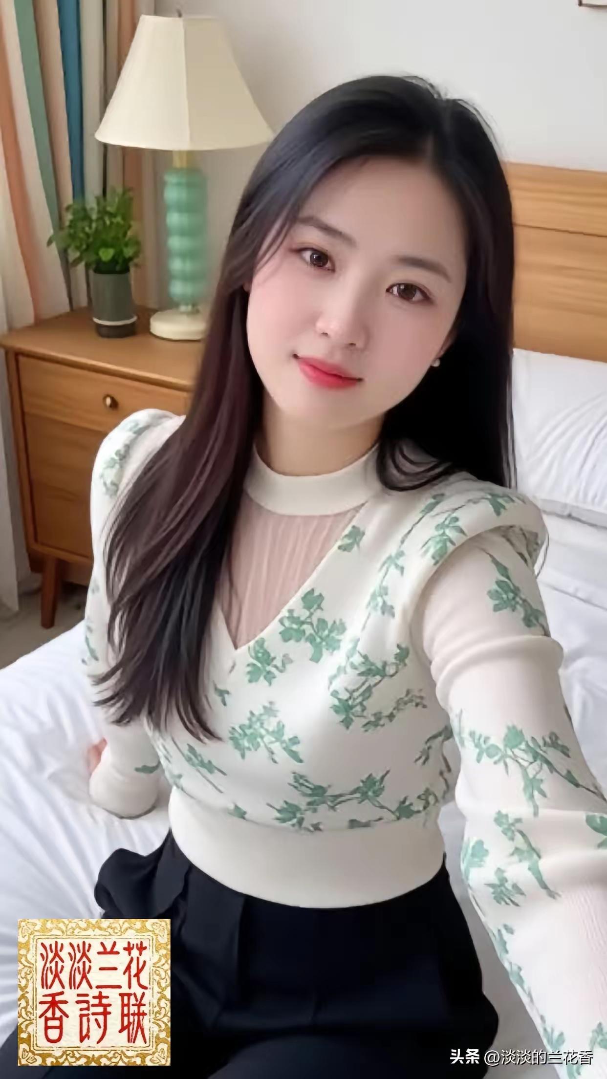 殿前欢·弱女痴怀
弱肩担，
风前孤影对寒潭。
千回盼得相逢探，
心月悬龛。
风渐