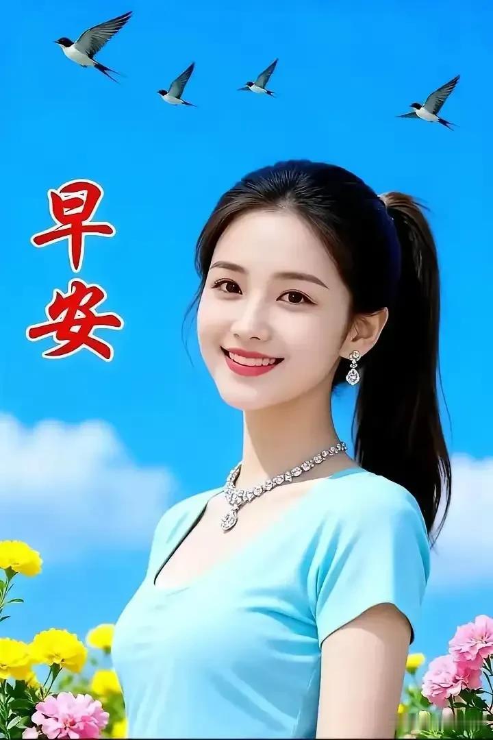 《采桑子·晨景寄愿》

风含柔意水含笑，
新日初昭。
光景良宵，
又赴人间好一朝