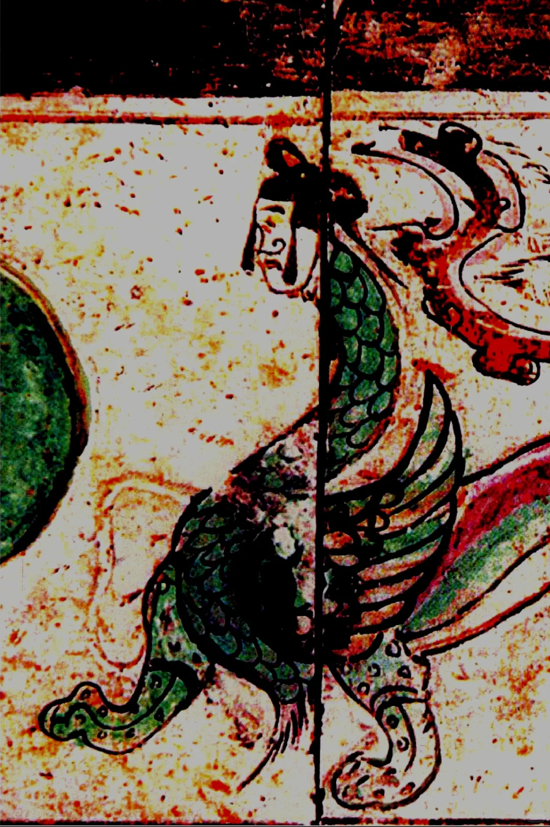 壁画《人首龙身神怪图》为啥没古人有想象力