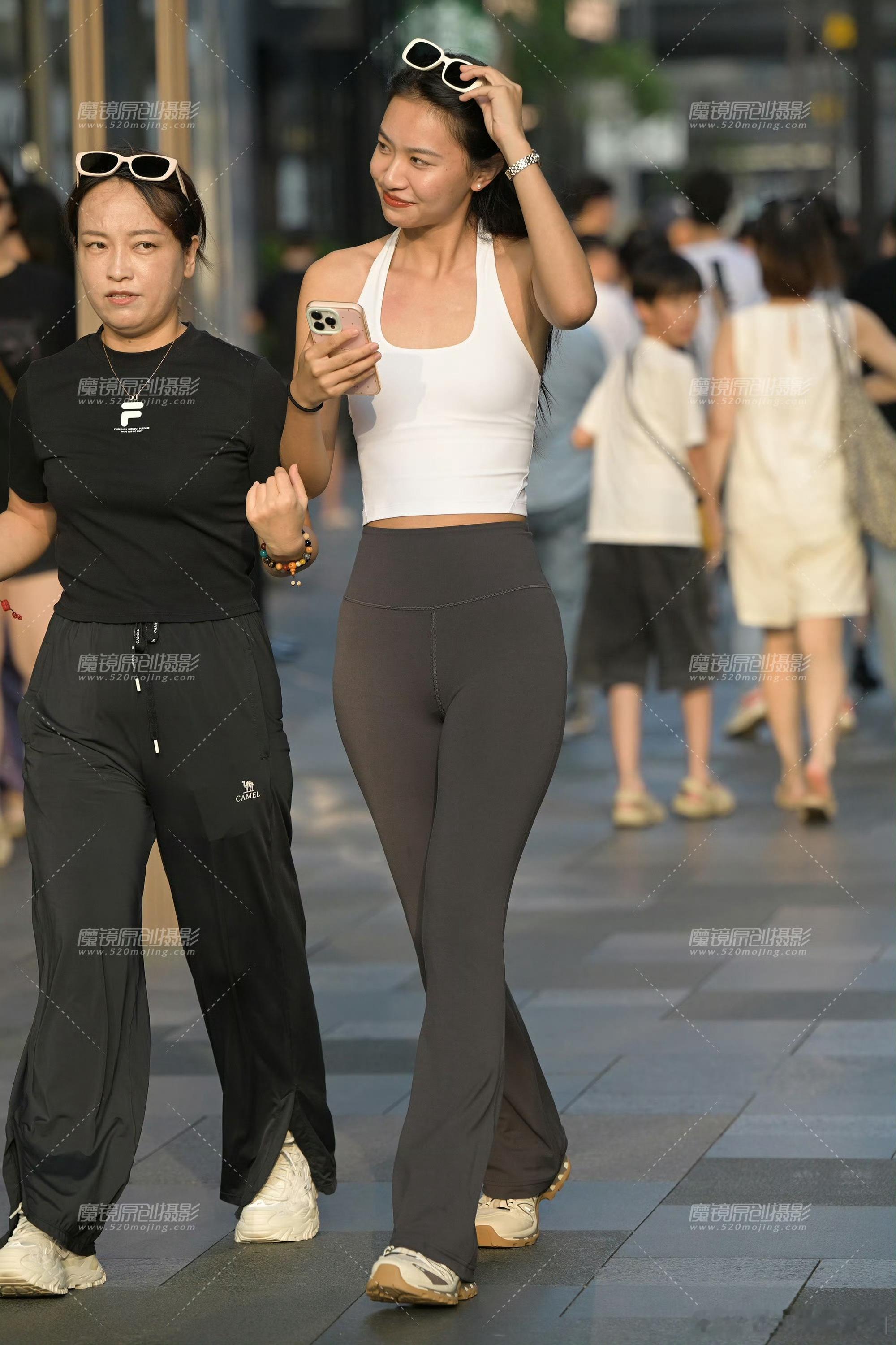 大长腿街拍美女 ​​​