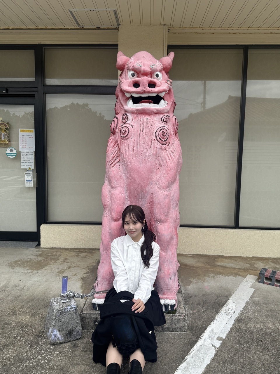 りかちゃん「年明けは櫻坂46の増本綺良ちゃんと石垣島に行っておりました〜とっても