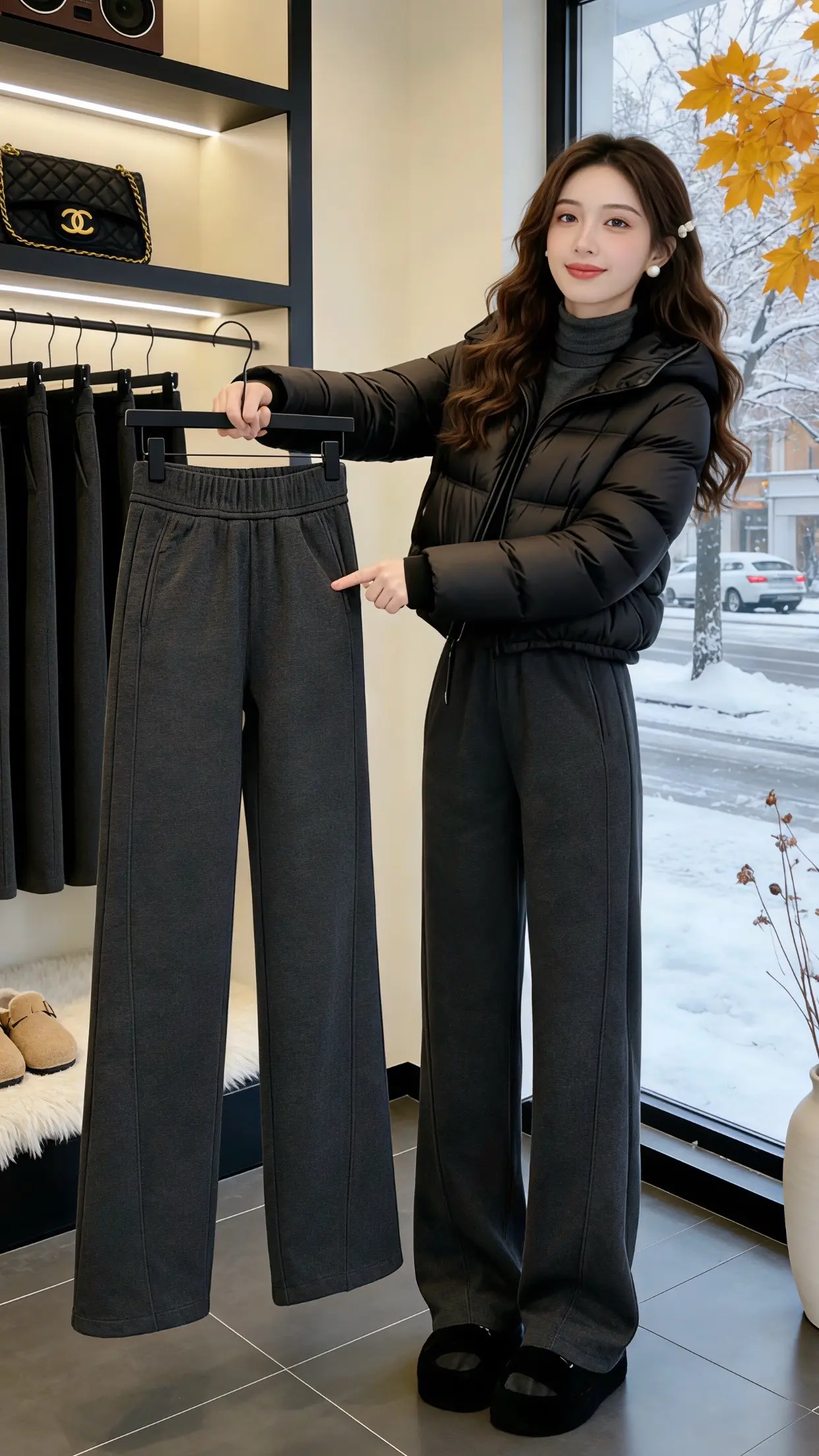 时尚气质穿搭 过年就要美美哒 保暖又好看 春款上新 气质穿搭