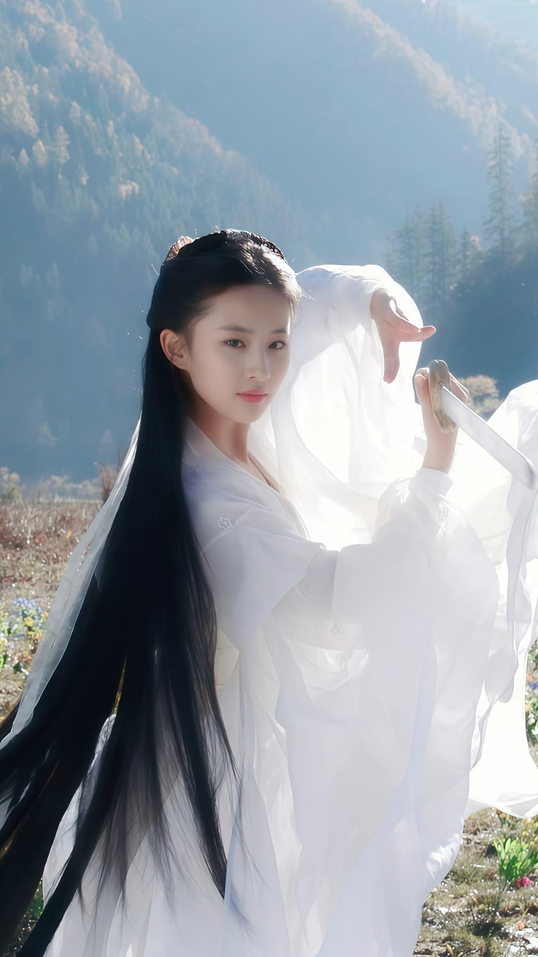 一袭白衣