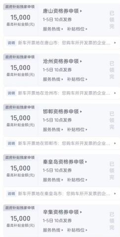 谁买车也差补贴那点钱河北购车补贴券秒光，抢券比买车还难。该省省该花花，可这补贴也