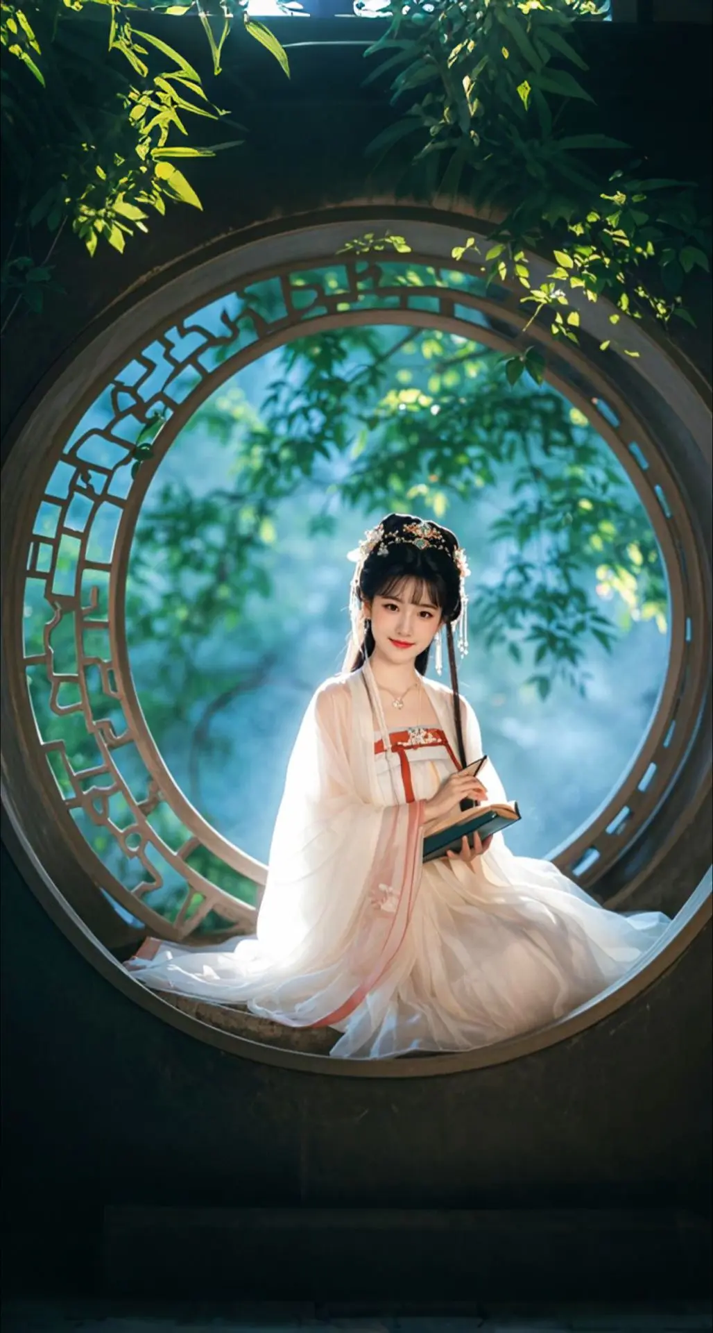 AI扩图 AI诗意胶片仙子