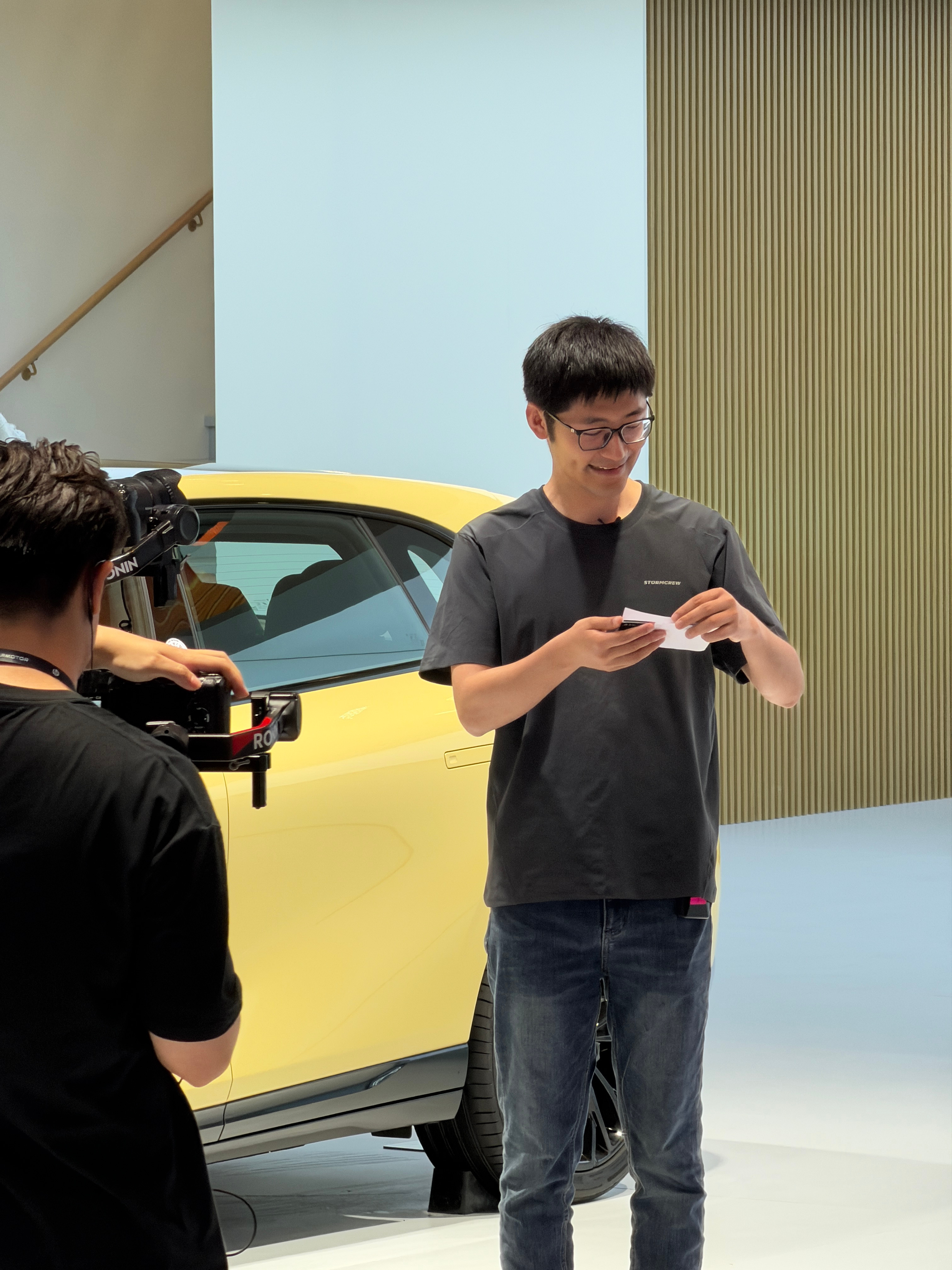 芜湖零跑展台有Tim 北京·中国国际展览中心顺义新馆