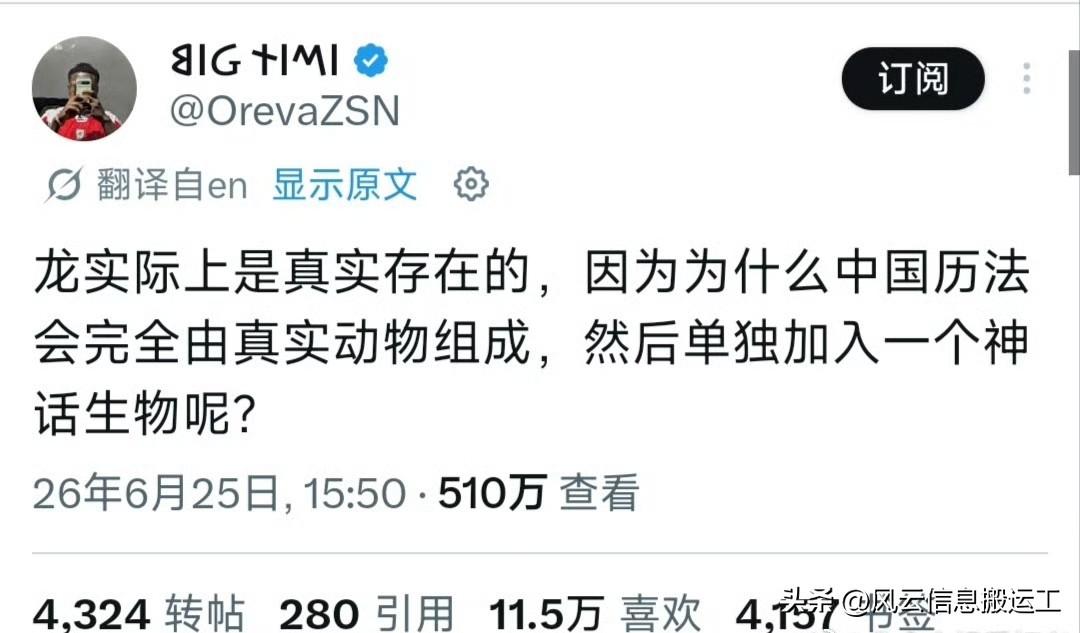 国外网友讨论龙是真实存在的 ​​​