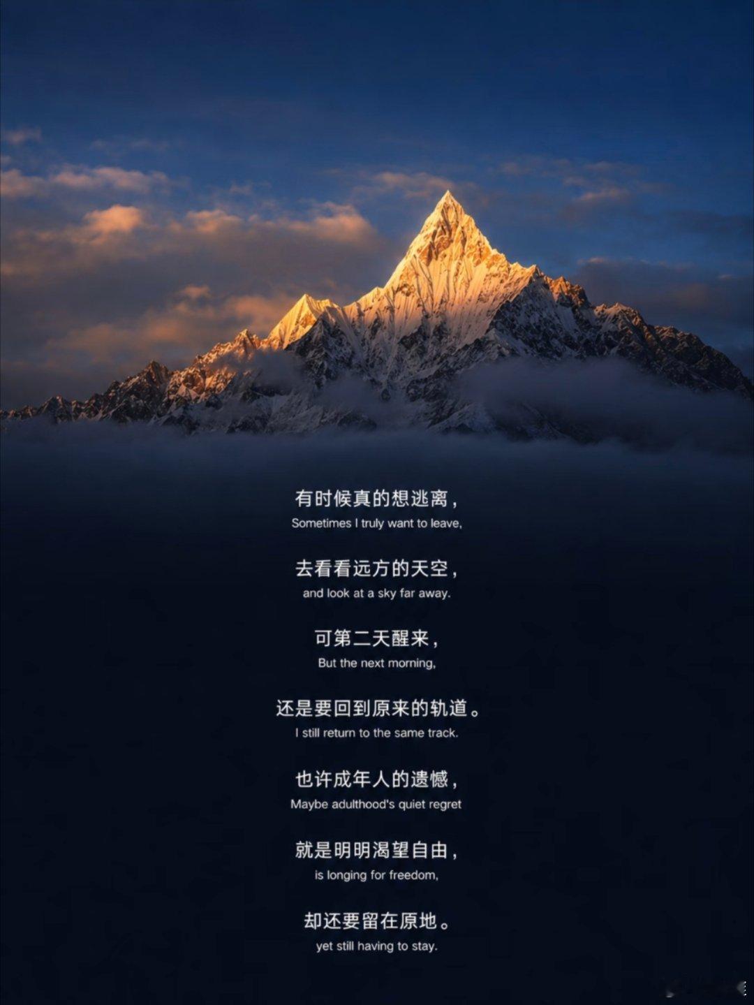 后来才发现，我们都困在自己的生活里 